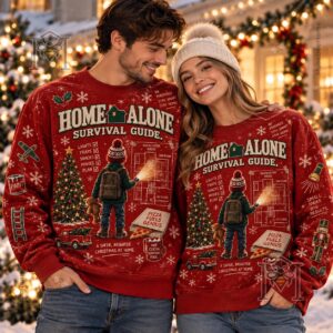 Home Alone Christmas Red Sweatshirt - photo 4