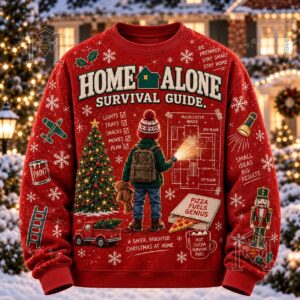Home Alone Christmas Red Sweatshirt - photo 2