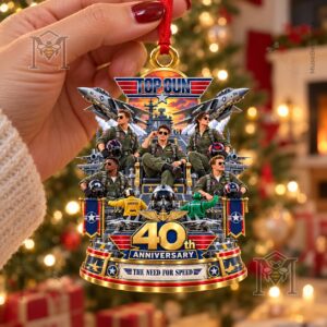 Top Gun 40th Anniversary Acrylic Ornament - photo 4