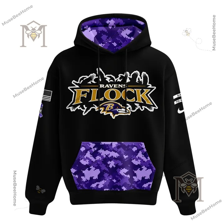 Baltimore Ravens 2026 Salute to Service Hoodie - photo 2