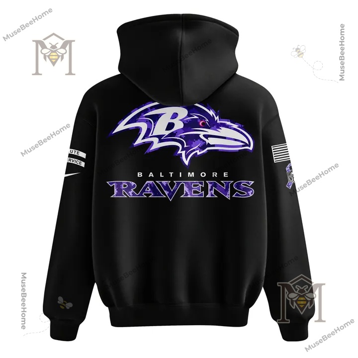 Baltimore Ravens 2026 Salute to Service Hoodie - photo 3