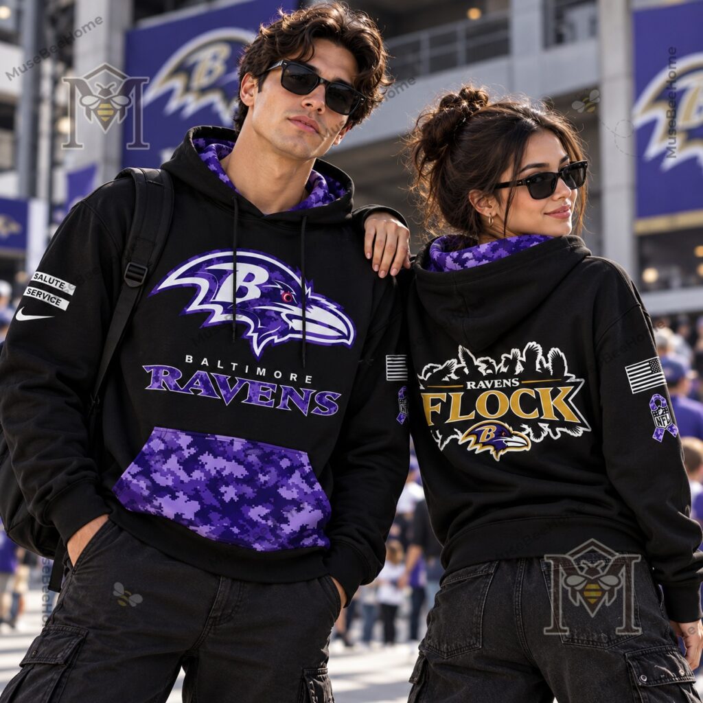 Baltimore Ravens 2026 Salute to Service Hoodie - photo 4