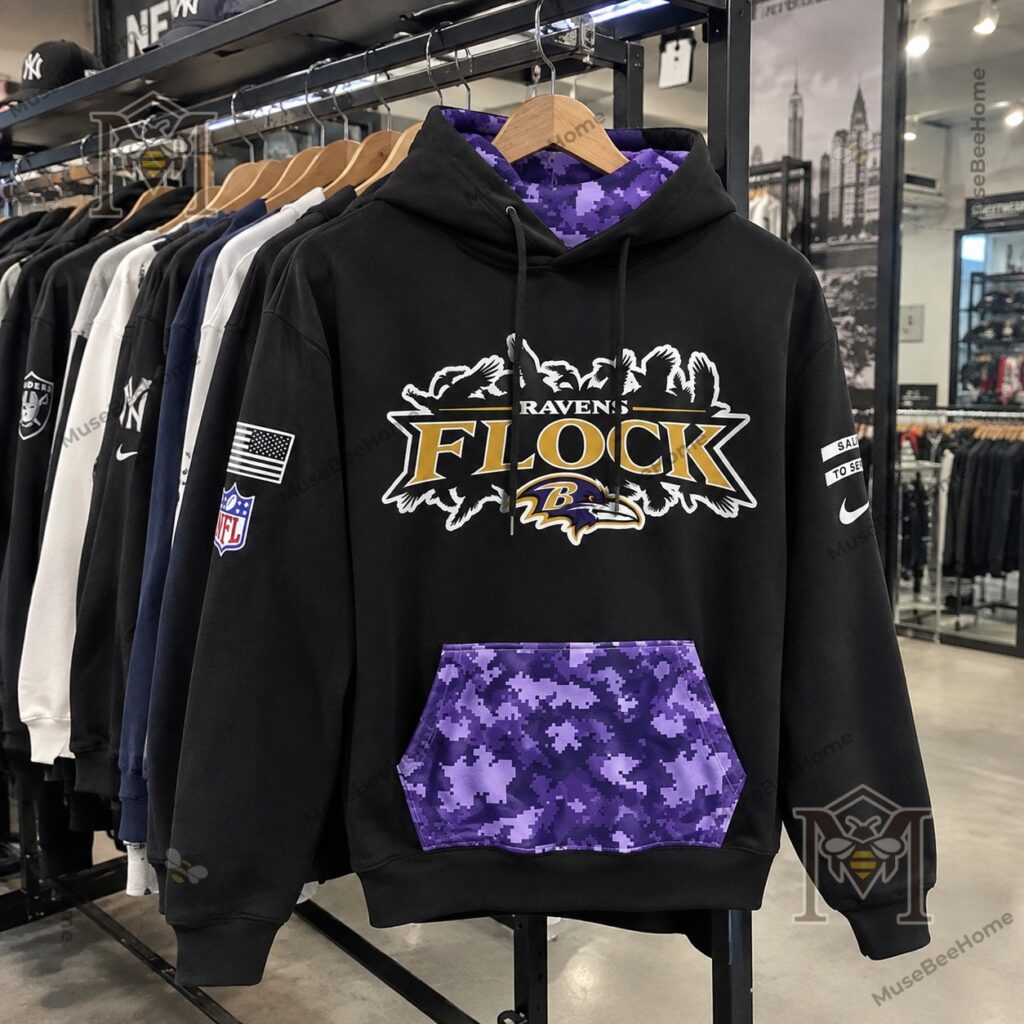 Baltimore Ravens 2026 Salute to Service Hoodie - photo 5
