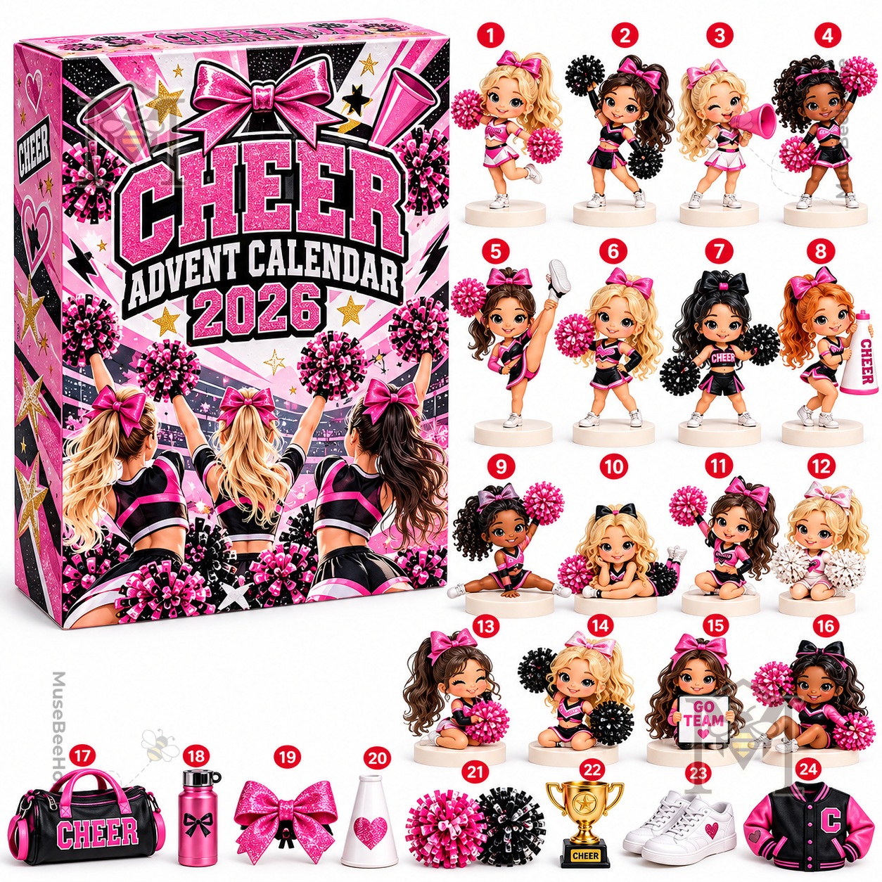 Cheerleading 2026 Countdown Advent Calendar - photo 2