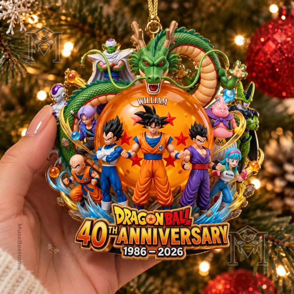 Dragon Ball 40th Anniversary 2026 Acrylic Ornament - photo 3