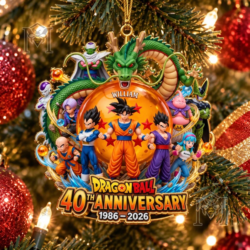 Dragon Ball 40th Anniversary 2026 Acrylic Ornament - photo 4