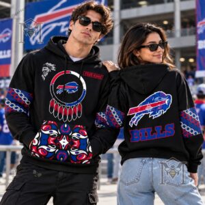 Buffalo Bills Native American Heritage Spirit Hoodie - photo 2