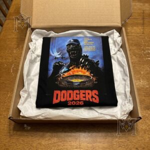 Los Angeles Dodgers Godzilla Minus Zero 2026 T-Shirt - photo 5