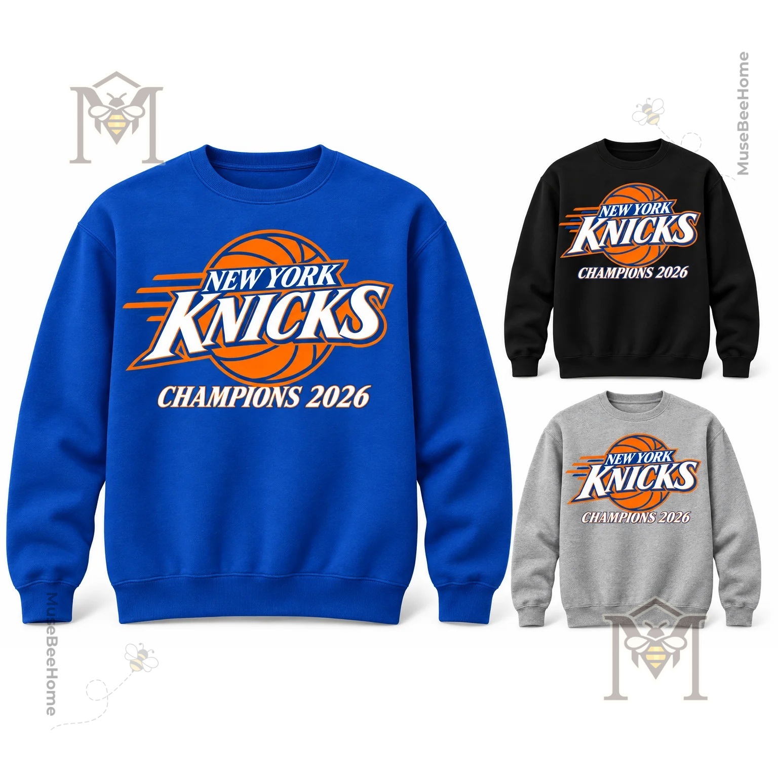 New York Knicks 2026 Champions T-Shirt - photo 3