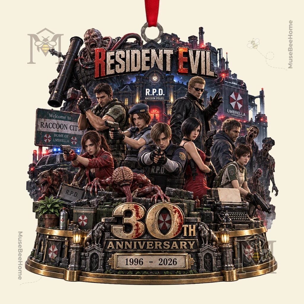 Resident Evil 30th Anniversary 2026 Ornament - photo 2