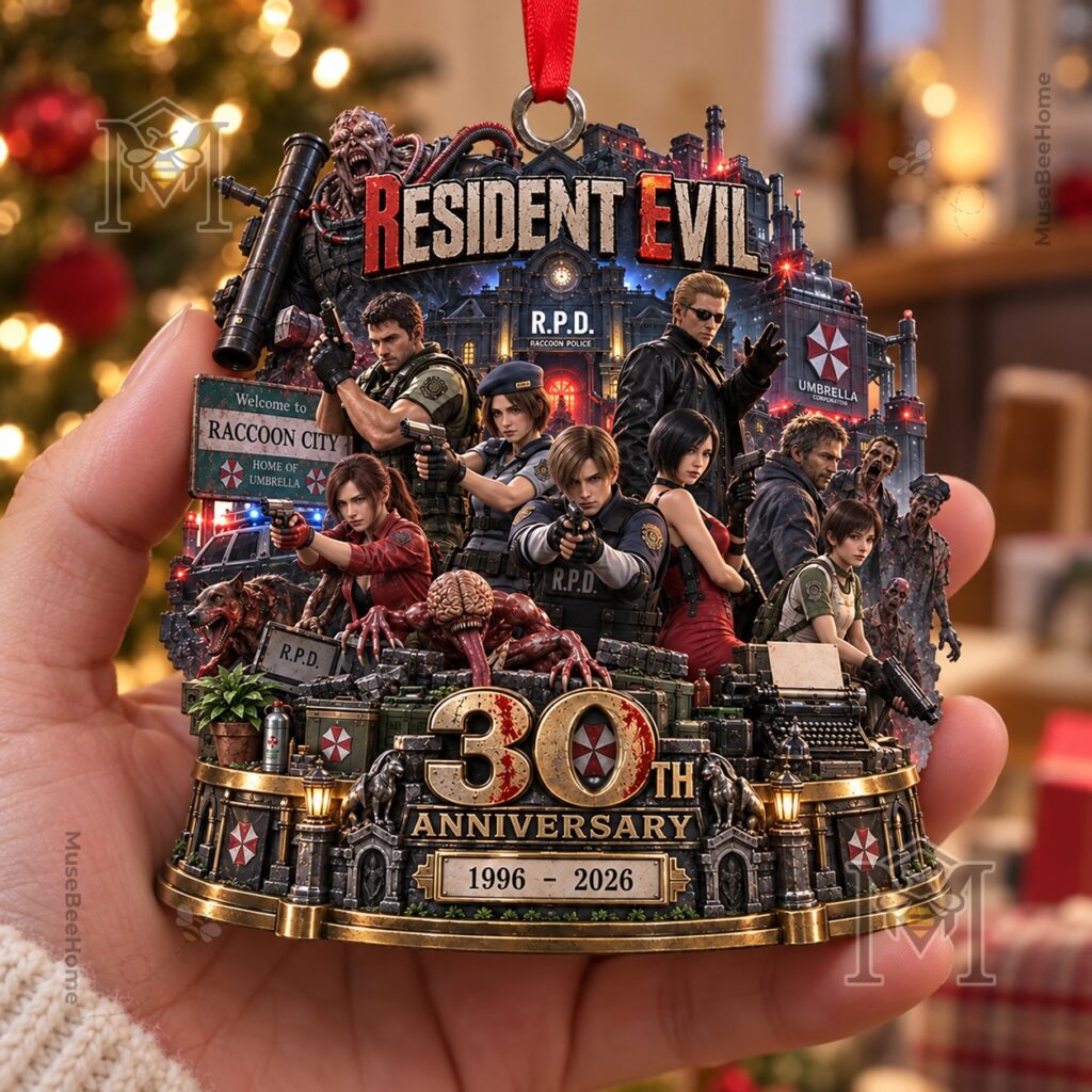 Resident Evil 30th Anniversary 2026 Ornament - photo 4