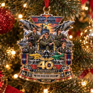Top Gun 40th Anniversary Acrylic Ornament - photo 3