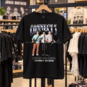 Jonas Brothers The Burning Up Tour All Over Again Live in Orlando T-Shirt - photo 4