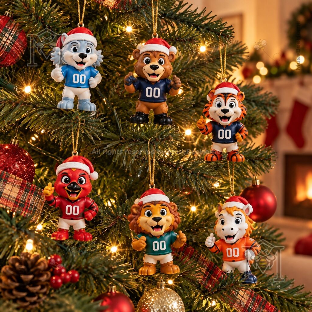 24 Days of Football Mascots Christmas Advent Calendar 2026 - full product arrangement