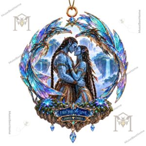 Avatar Na'vi Couple Personalized Ornament - photo 4