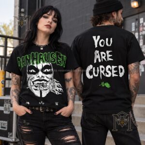 Danhausen x Civil Regime You Are Cursed Burning Rose T-Shirt - photo 2