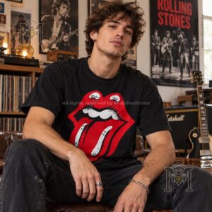 BTS V World Tour ARIRANG LIMA Rolling Stones Voodoo Lounge T-Shirt - photo 3