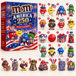 M&M's America 250th Anniversary 2026 Advent Calendar - photo 2