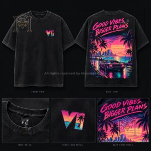 Grand Theft Auto VI Good Vibes Bigger Plans T-Shirt - photo 2