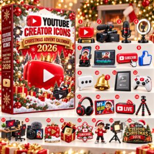 YouTube Creator Icons Christmas Advent Calendar 2026 - photo 2