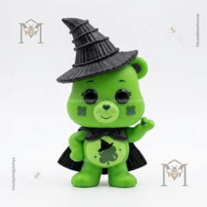Wicked x Care Bears Good Luck Bear Funko Pop - packaging and figure displayed together