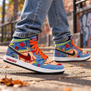 Chucky Good Guys Horror Movie High Top Sneakers 2026 - photo 3