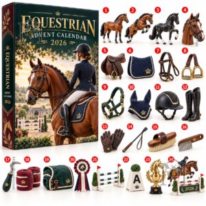 Front cover showing horse, rider, and gold 2026 lettering