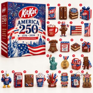 KitKat America 250th Anniversary 2026 Advent Calendar - photo 2