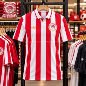 Olympiacos Football Club 100th Anniversary Football Jersey - photo 3
