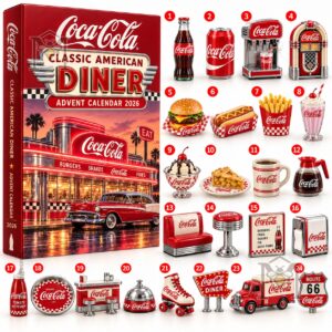 Coca-Cola Classic American Diner 2026 Advent Calendar - photo 2