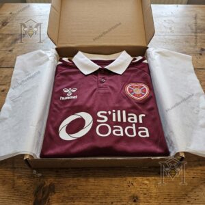 Heart of Midlothian FC Home Maroon Football Jersey - photo 4