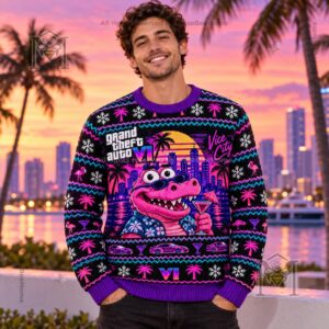 Grand Theft Auto VI Macca the Gator Ugly Sweater - photo 3