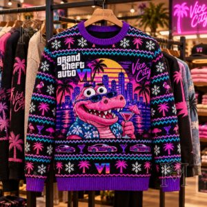 Grand Theft Auto VI Macca the Gator Ugly Sweater - photo 4