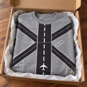 Airport Runway Graphic Crewneck Sweatshirt - photo 4
