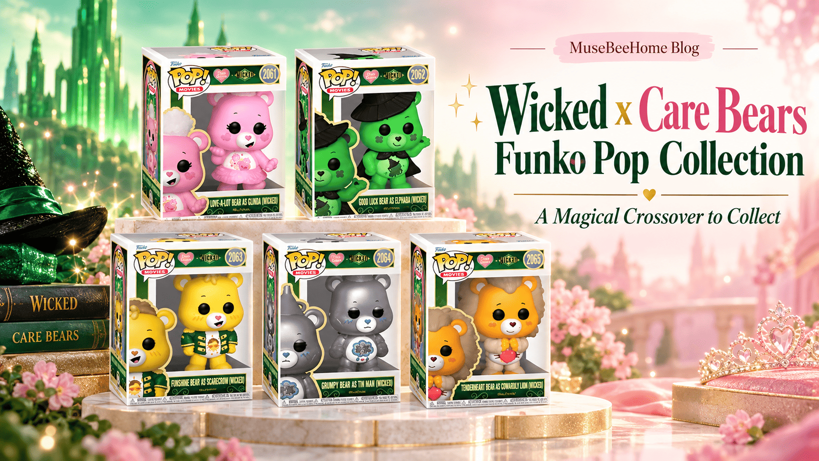 Wicked x Care Bears Funko Pop Collection: Meet All 5 Characters