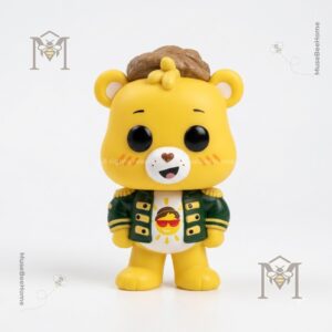 Wicked x Care Bears Funshine Bear Funko Pop - box branding and figure view