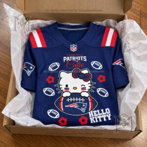 New England Patriots Hello Kitty Football Custom Jersey 2026 - photo 5