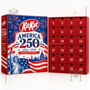 KitKat America 250th Anniversary 2026 Advent Calendar - photo 3