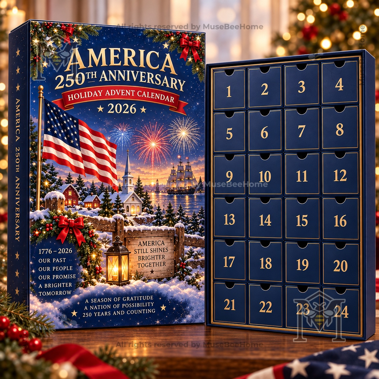America 250th Anniversary Holiday 2026 Advent Calendar - photo 3