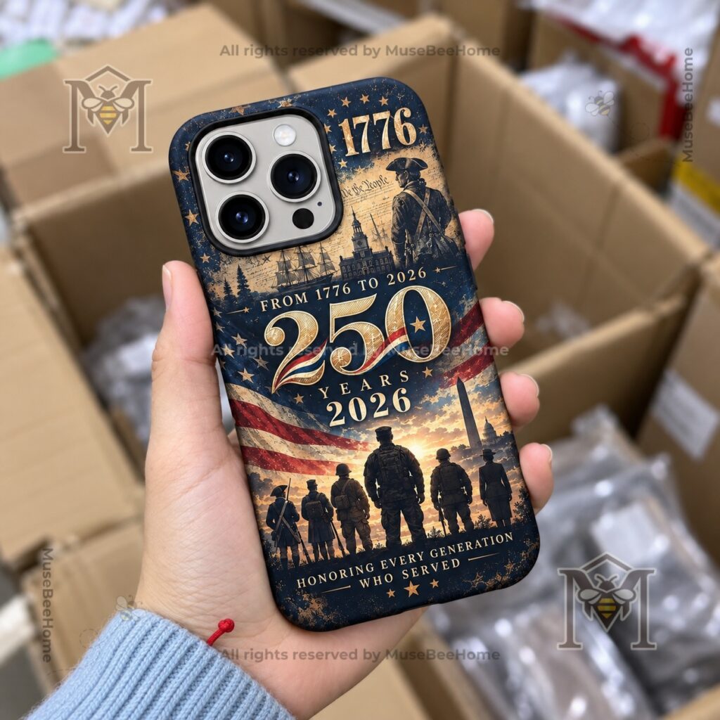 America 250th Anniversary Veterans Day 2026 Phone Case - photo 2