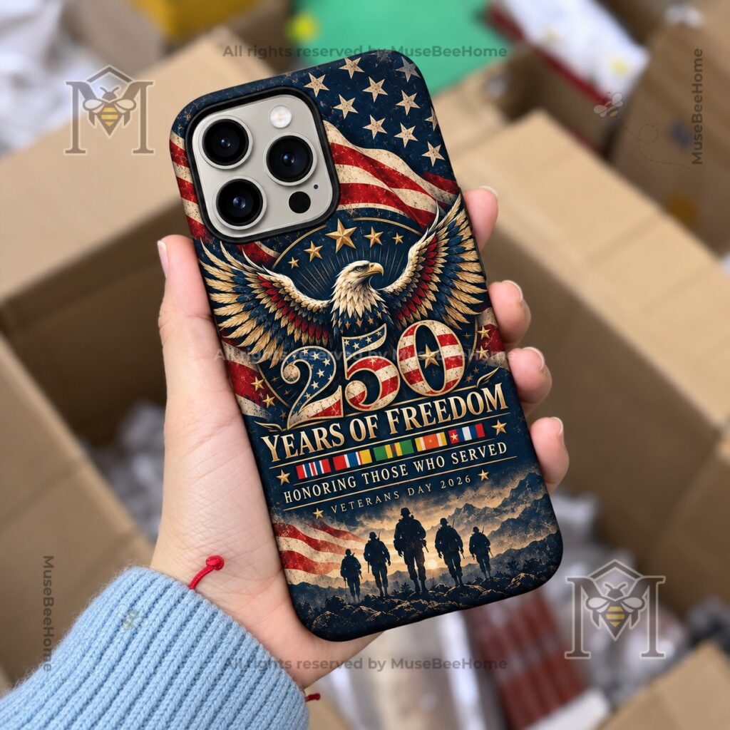 America 250th Anniversary Veterans Day 2026 Phone Case - photo 4