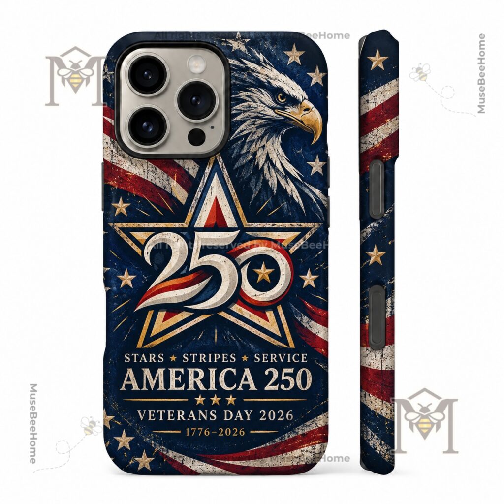 America 250th Anniversary Veterans Day 2026 Phone Case - photo 6