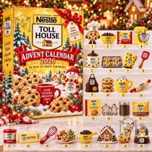 Nestle Toll House 2026 Advent Calendar - side panel