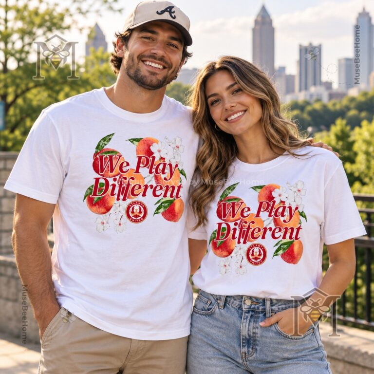 Atlanta United FC We Play Different Georgia Peach T-Shirt - photo 2