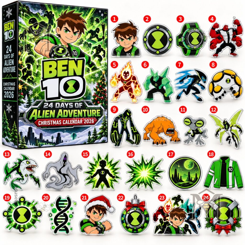 BEN 10 Christmas Advent Calendar 2026 - photo 2