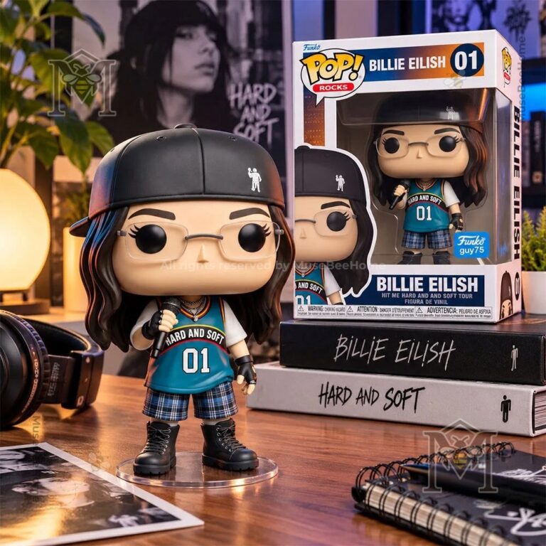 Billie Eilish Hit Me Hard and Soft Funko Pop - front figure and collector box