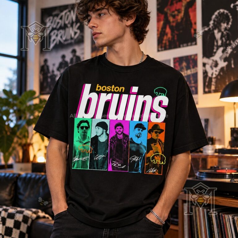 Boston Bruins Millennial Boy Band T-Shirt - photo 2