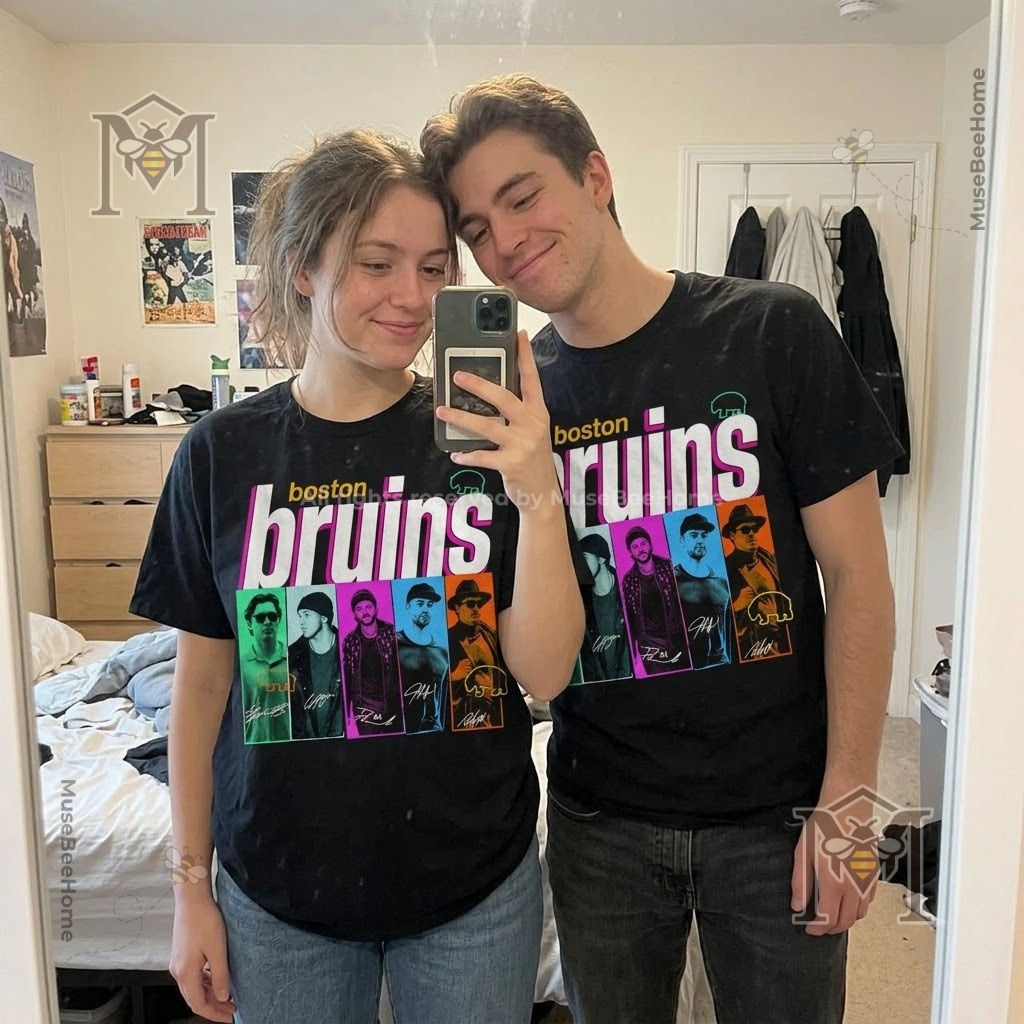 Boston Bruins Millennial Boy Band T-Shirt - photo 3