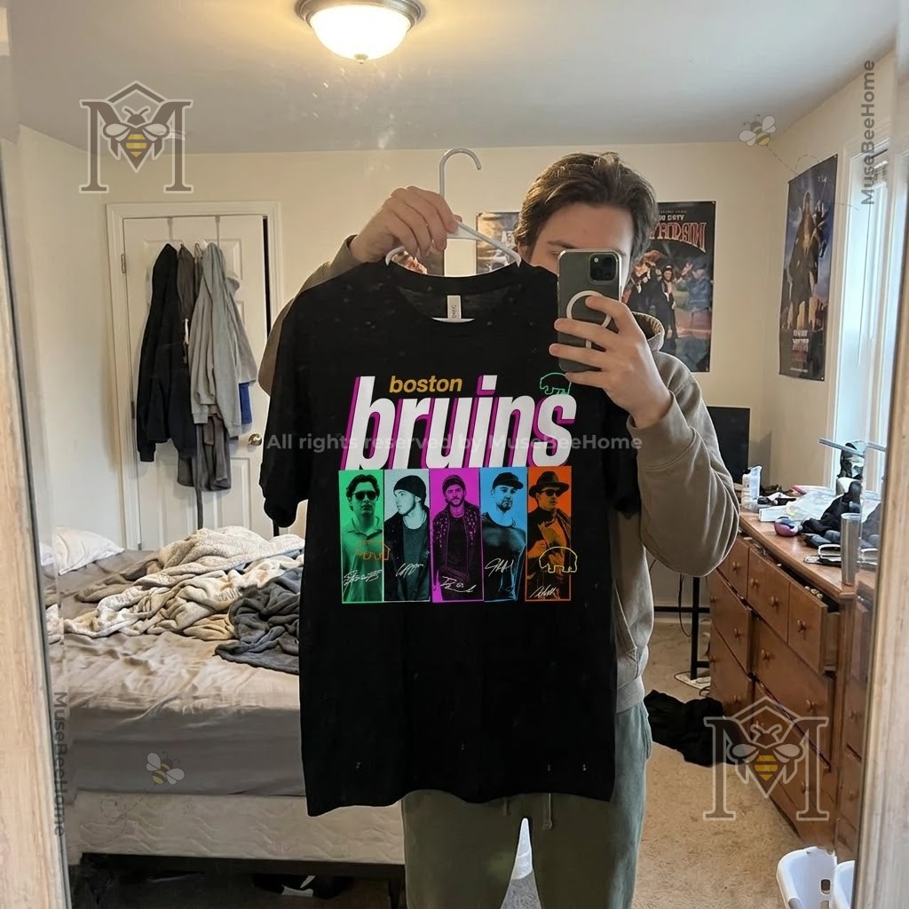 Boston Bruins Millennial Boy Band T-Shirt - photo 4