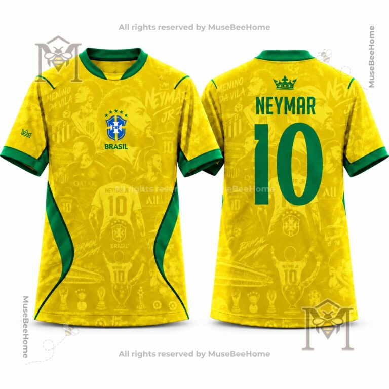 Brazil Neymar Jr Tribute Football Jersey - photo 2